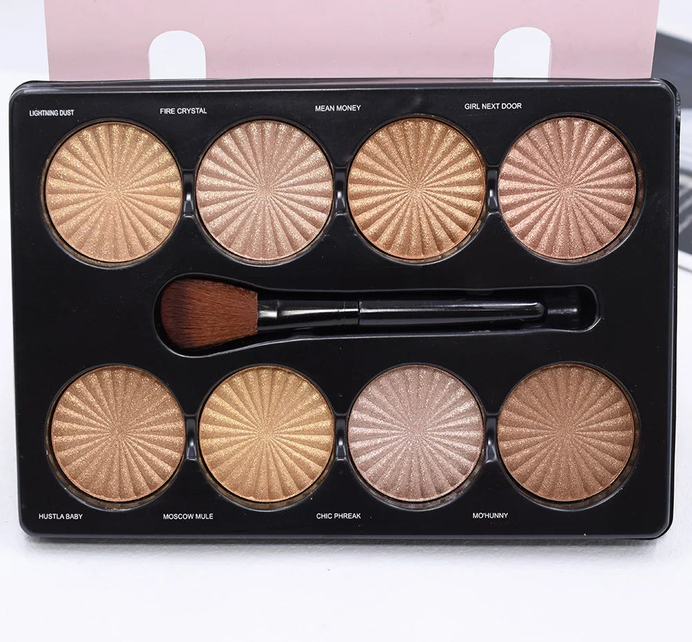 NEW 12 Color Matte Trimming Makeup Palette Face Basic Makeup Foundation White Brown Female Cosmetic Lasting Nature Water Proof