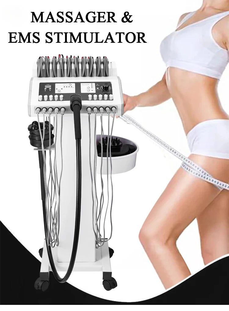 2 In 1 Anti Cellulite Massager EMS Muscle Stimulator Breast Massage Skin Tightening G5 Vibrating Body Sculpting Machine