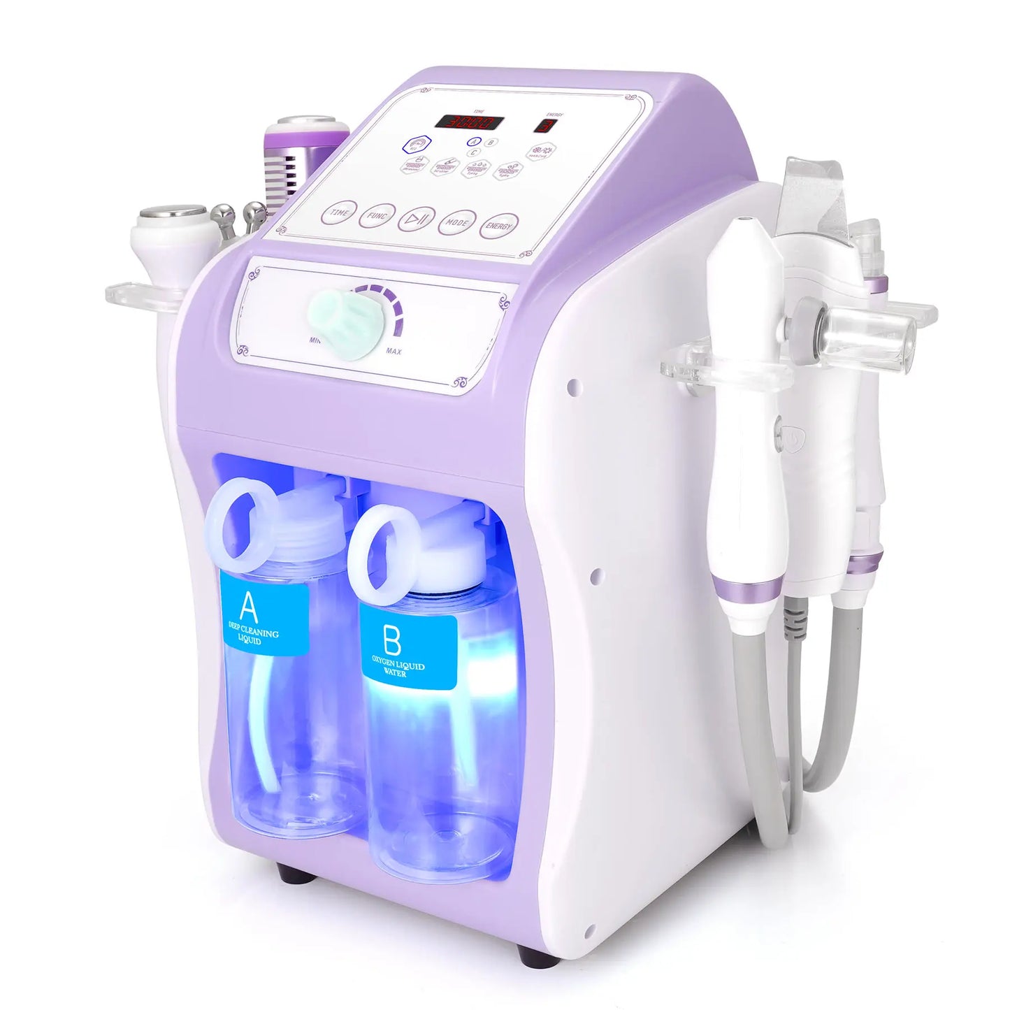6in 1 H2O2 Small Bubble Facial Therapy Facial Cleaning Beauty Machine