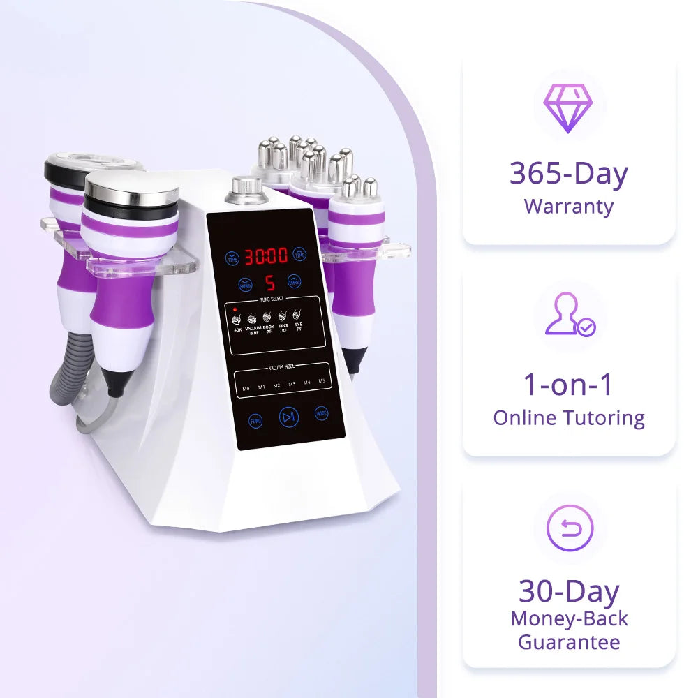 5In 1 Body Shape Machine Household Beauty Equipment Weight Loss Machine