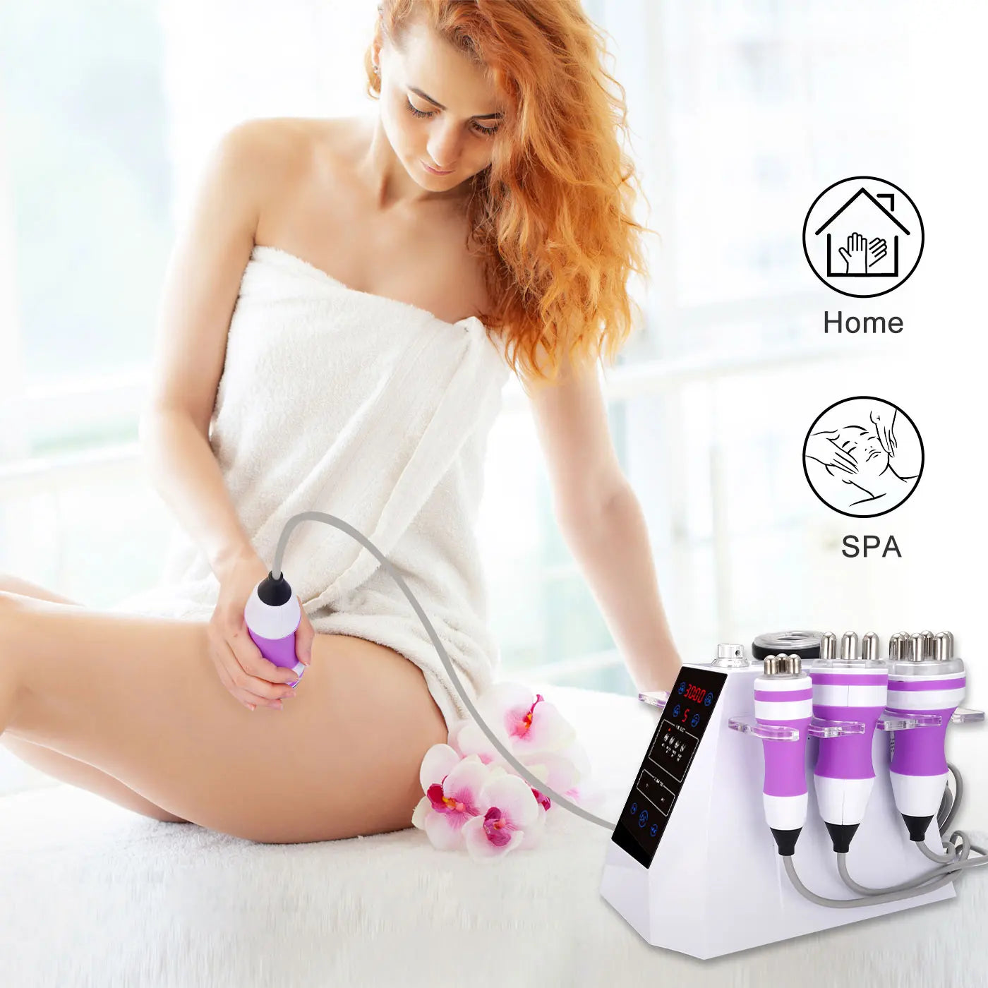 5In 1 Body Shape Machine Household Beauty Equipment Weight Loss Machine
