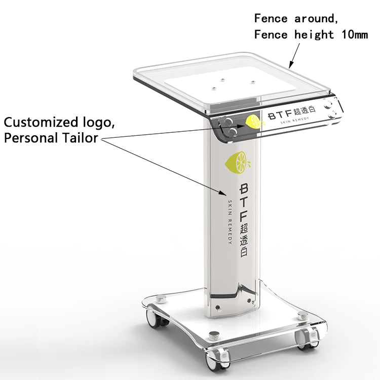 Factory Price Beauty Salon Machine Stand Beauty Instrument Spa Trolley Cart for Beauty Salon/dental Clinic