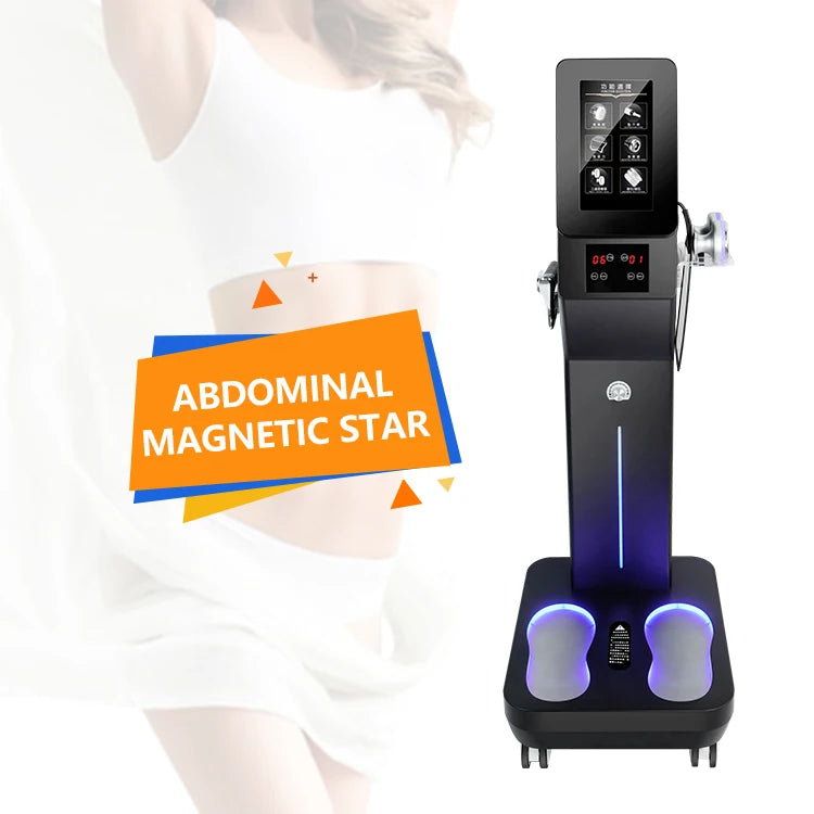 New Technology 6 IN 1 Abdominal magnetism star  equipment for relieving pain Probe 6+Foot Therapy Instrument