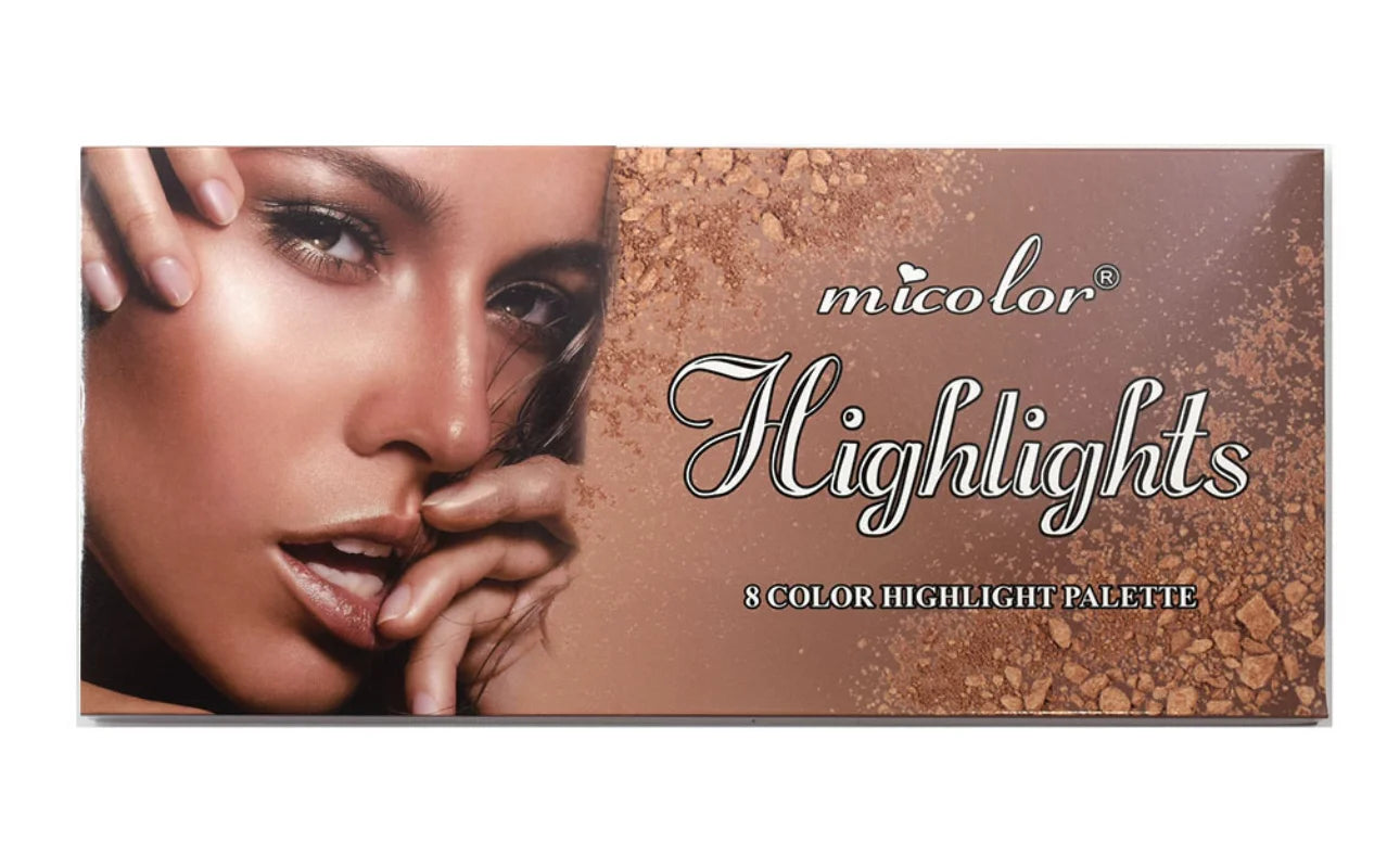 new12-8 Color Matte Trimming Makeup Palette Face Foundation White Brown Female Cosmetic Easy To Color Lasting Nature Water Proof