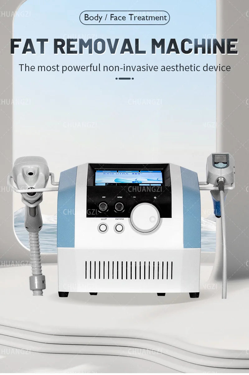 2 in 1 RF ULTRA 360 Body Contouring Cellulite Reduction Face Skin Rejuvenation Tightening Beauty Machine 2025
