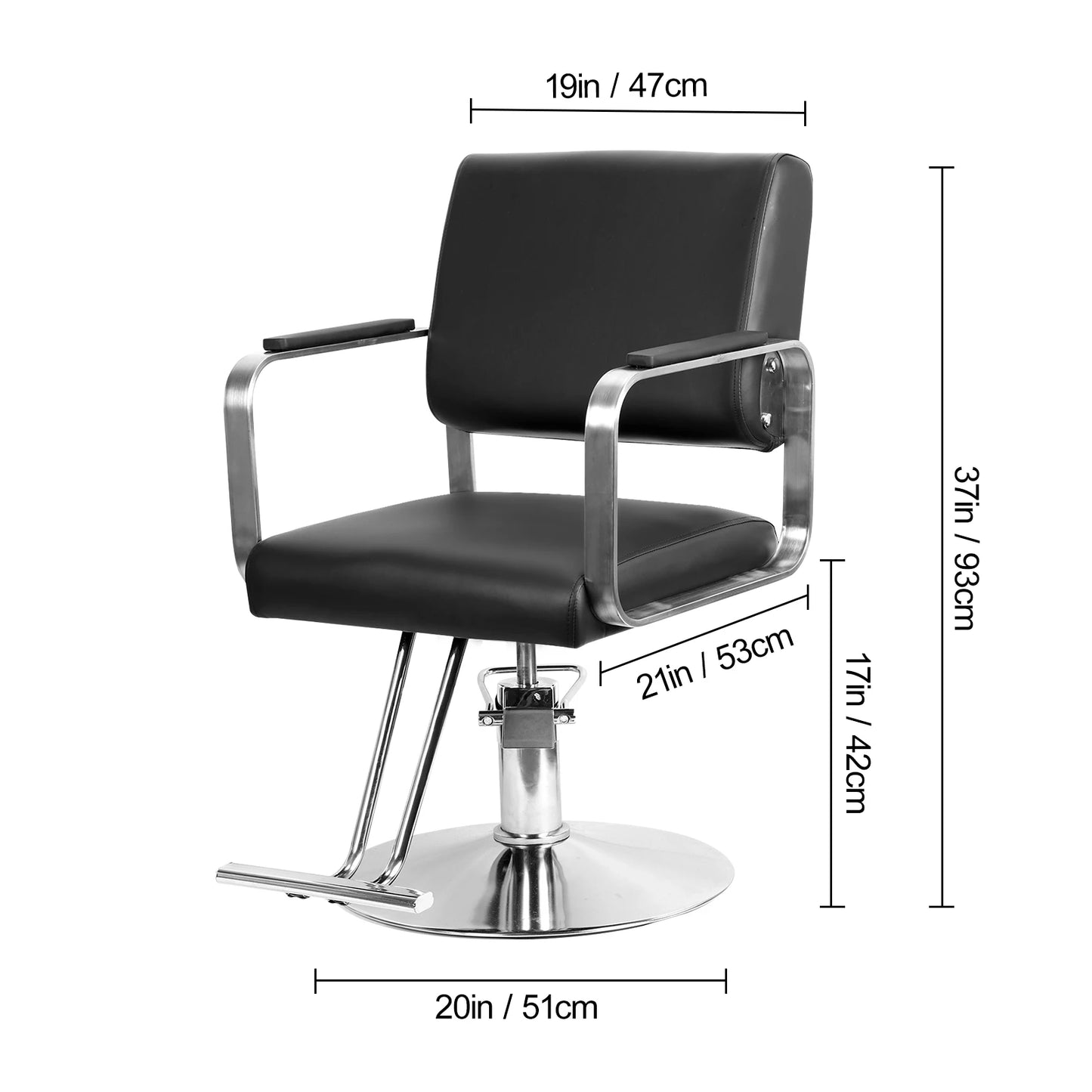 Luxury Barbershop Barber Chair Personalized Swivel Designed Barber Chair Beauty Salon Cadeira De Barbeiro Furniture ﻿