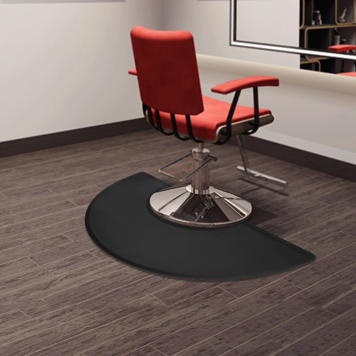 3ft x 5ft Anti Fatigue Barber Shop Chair Mat for Chair Base Hair Stylist Beauty Floor Mats Thick Office Comfort Floor Mat