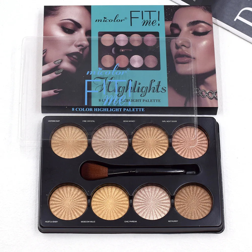 NEW 12 Color Matte Trimming Makeup Palette  Face Basic Makeup Foundation White Brown Female Cosmetic Lasting Nature Water Proof