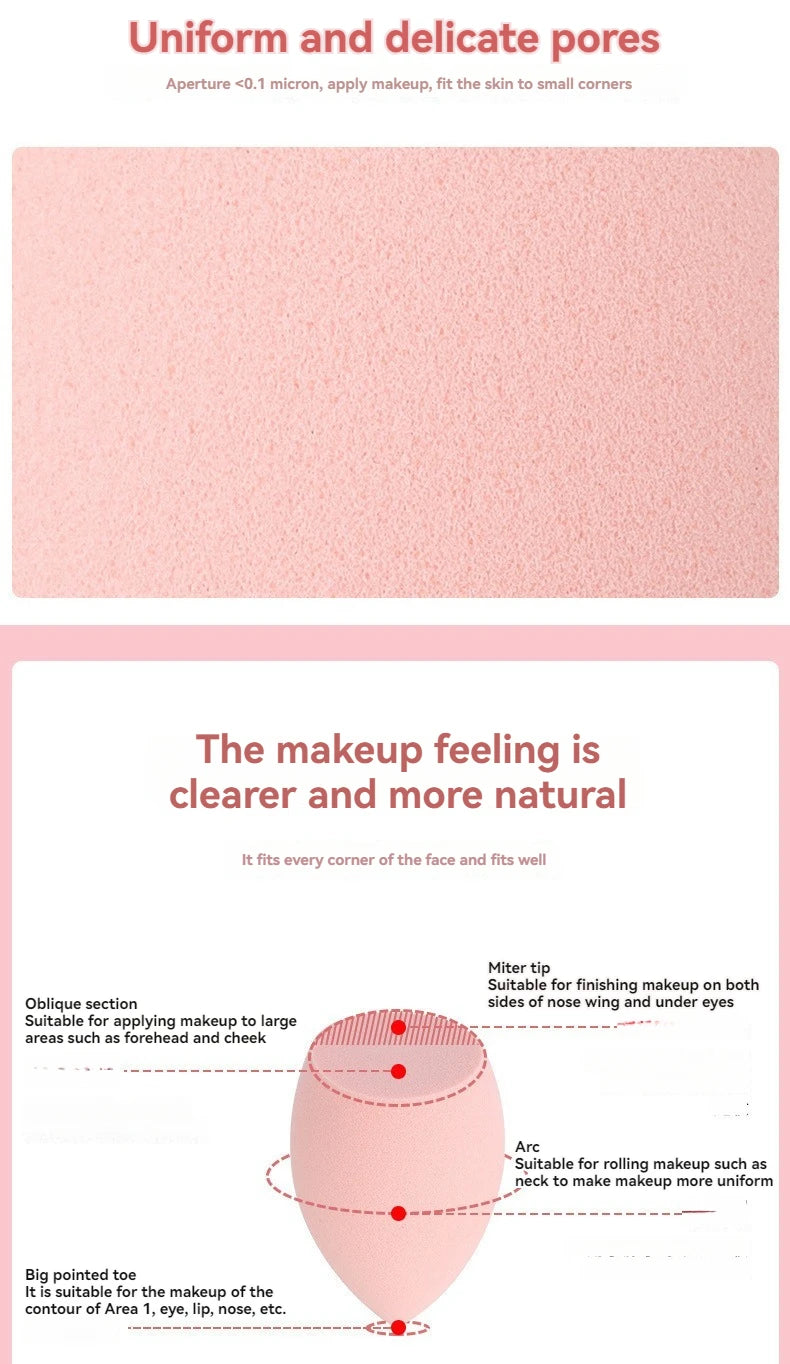 4pcs/set Color Mixing Beauty Egg Beauty Sponge Makeup SpongeMakeup Tools Foundation Make-up Facial Makeup Tools Makeup