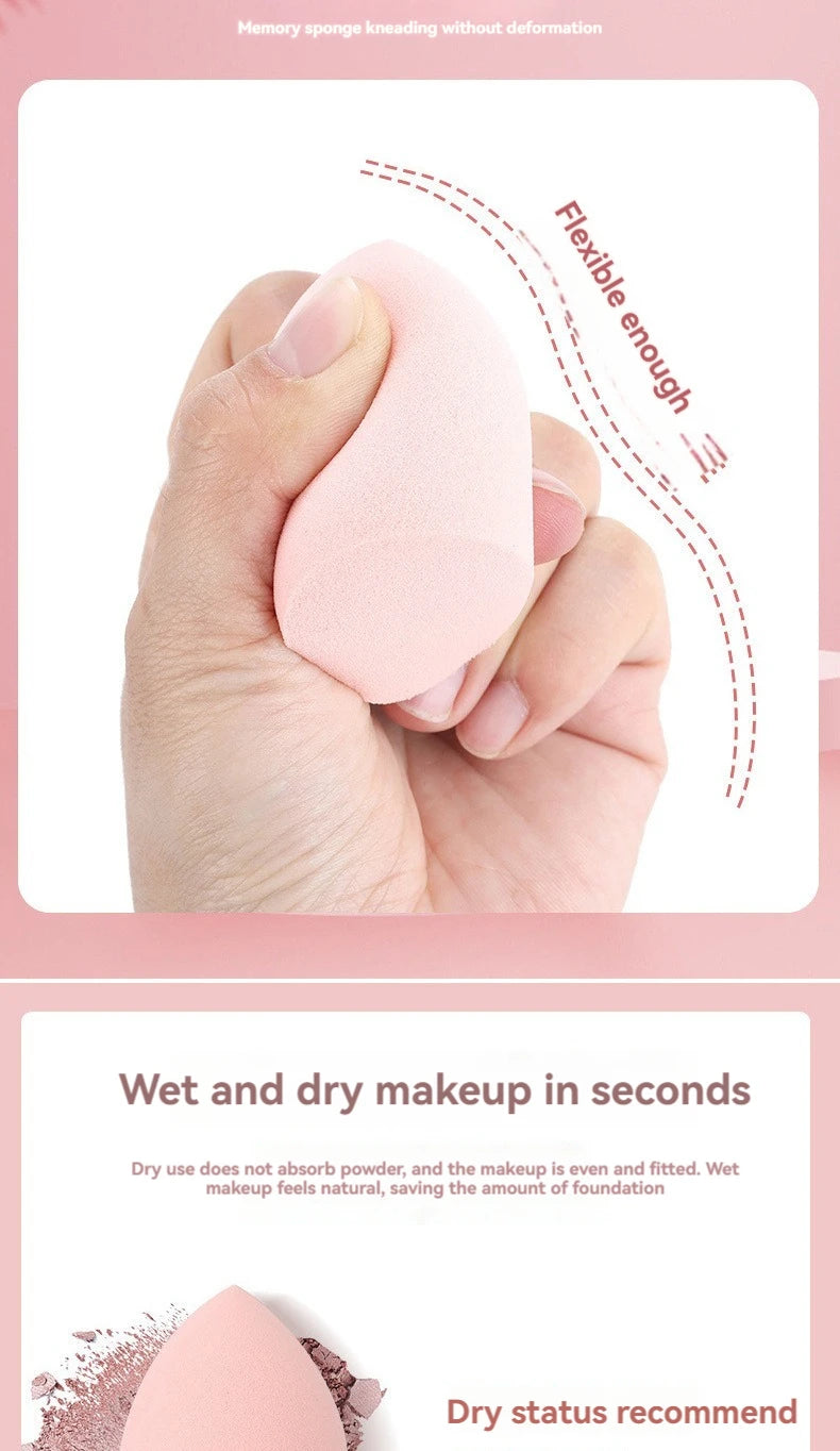 4pcs/set Color Mixing Beauty Egg Beauty Sponge Makeup SpongeMakeup Tools Foundation Make-up Facial Makeup Tools Makeup