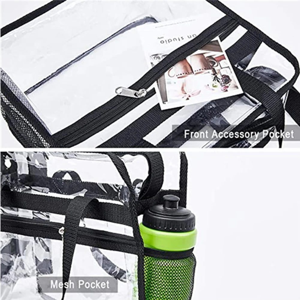 Women Transparent Cosmetic Bags Women Waterproof PVC Zipper Portable Travel Organizer Makeup Bags for Women