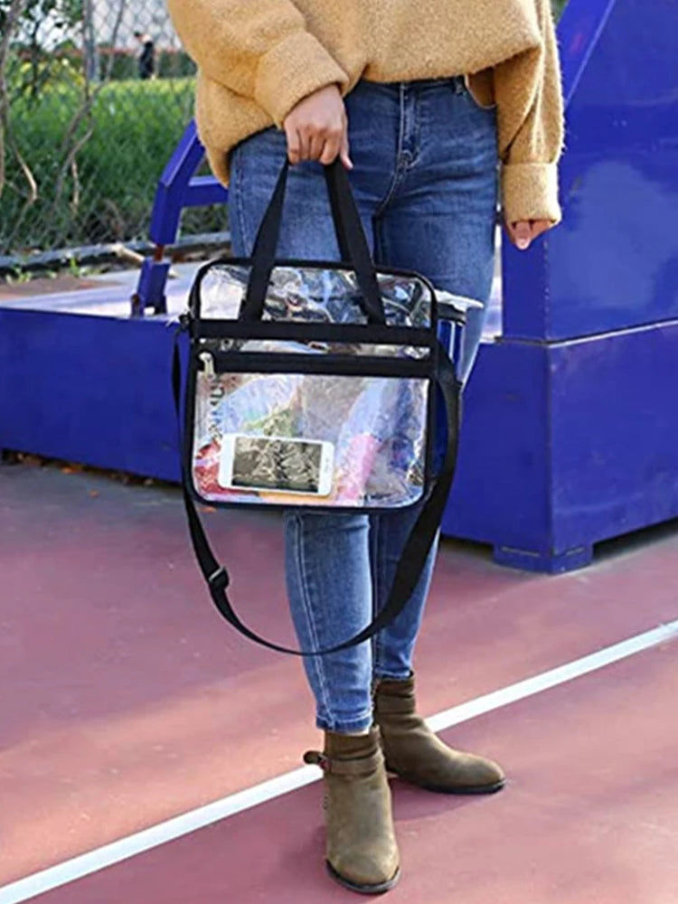 Women Transparent Cosmetic Bags Women Waterproof PVC Zipper Portable Travel Organizer Makeup Bags for Women