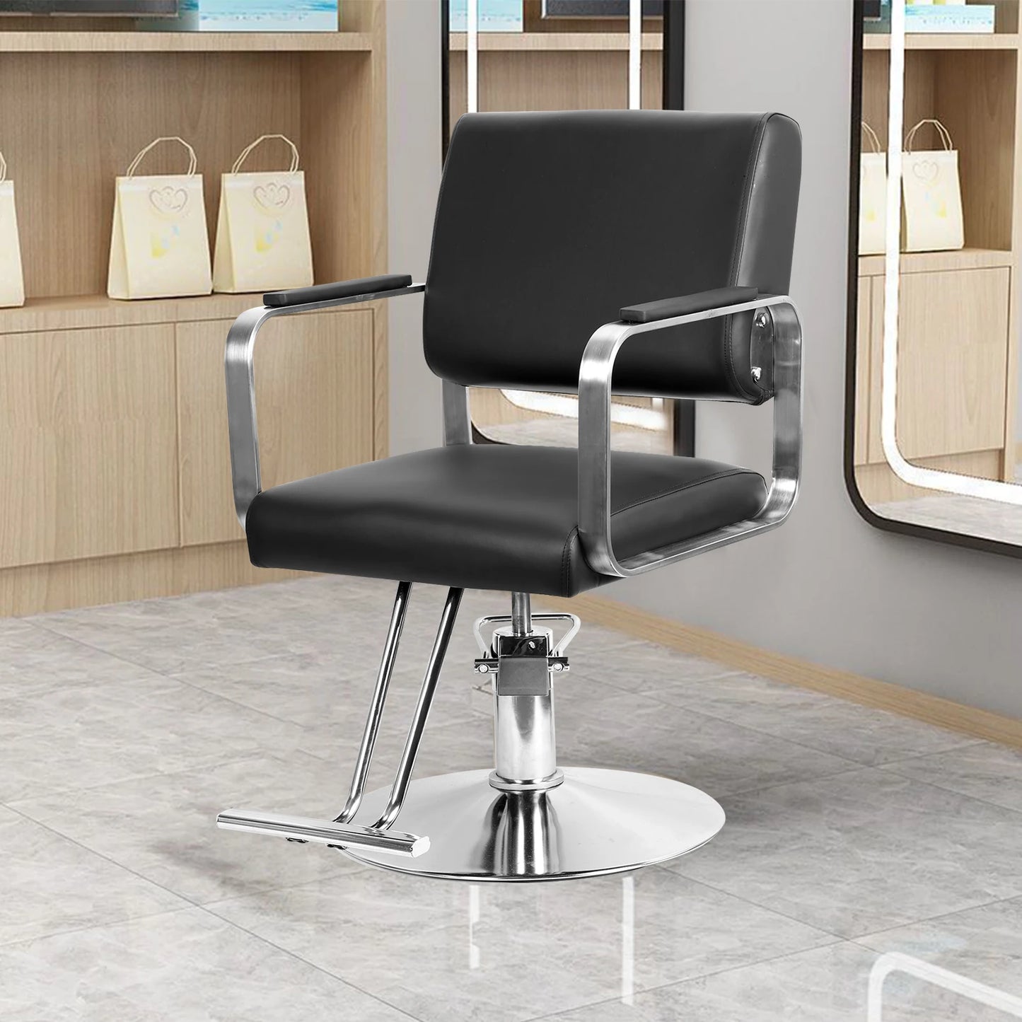 Luxury Barbershop Barber Chair Personalized Swivel Designed Barber Chair Beauty Salon Cadeira De Barbeiro Furniture ﻿