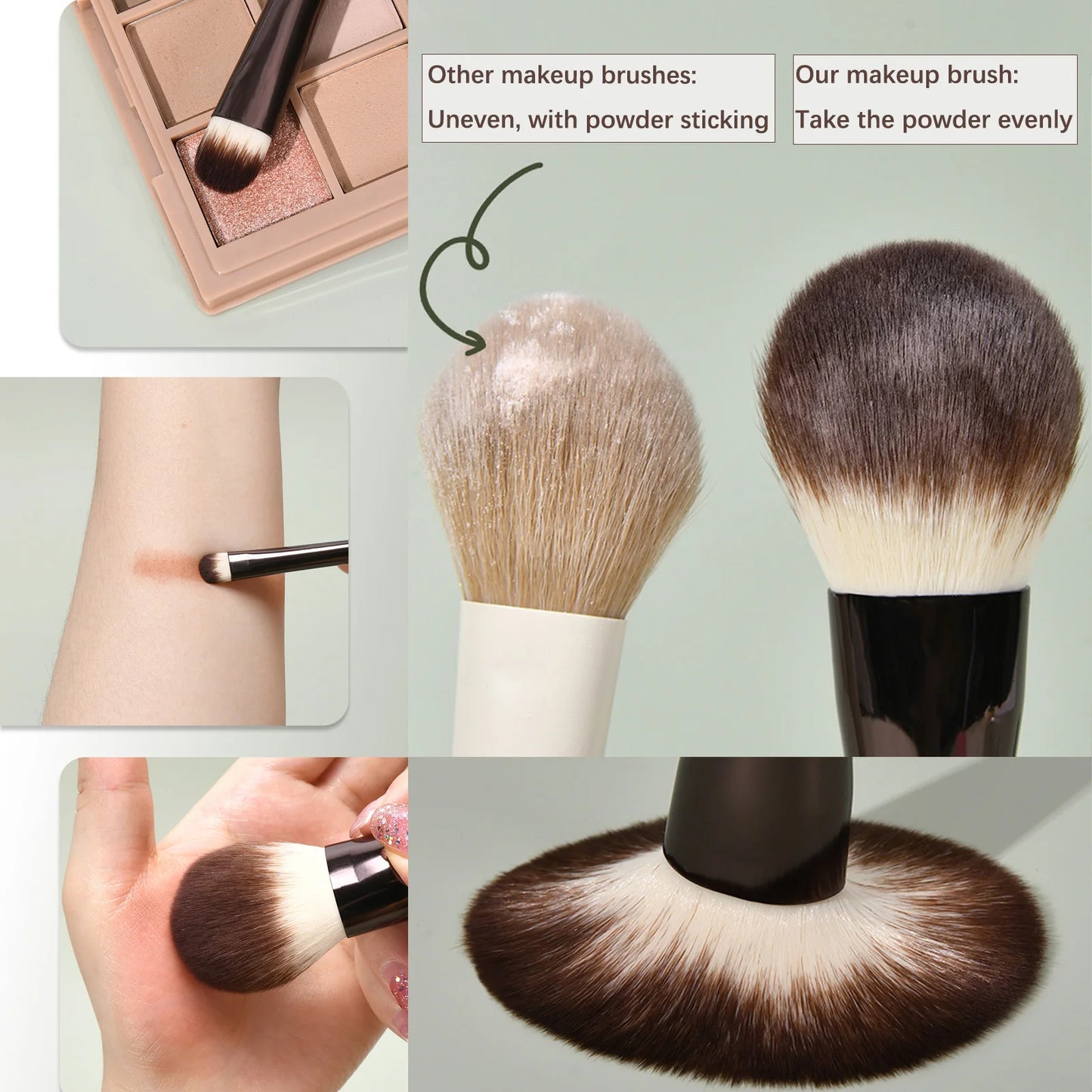 15 makeup brushes, high-quality synthetic foundation brushes, advanced makeup brush sets, professional makeup tools